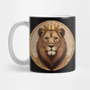 Regal Lion with Crown no.8 Mug